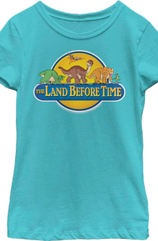 Girls Youth Classic Logo Land Before Time Shirt