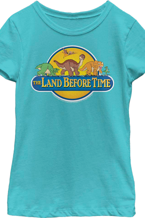 Girls Youth Classic Logo Land Before Time Shirt