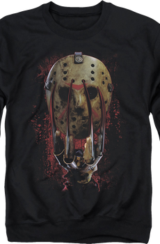 Glove And Mask Freddy vs. Jason Sweatshirt