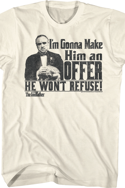 Godfather An Offer He Can't Refuse T-Shirt