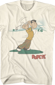 Golf Swing Popeye T-Shirt