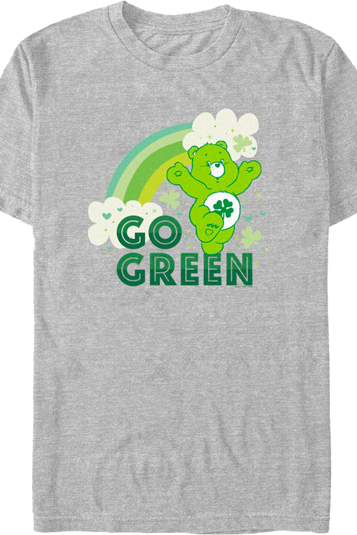 Good Luck Bear Go Green Care Bears T-Shirt