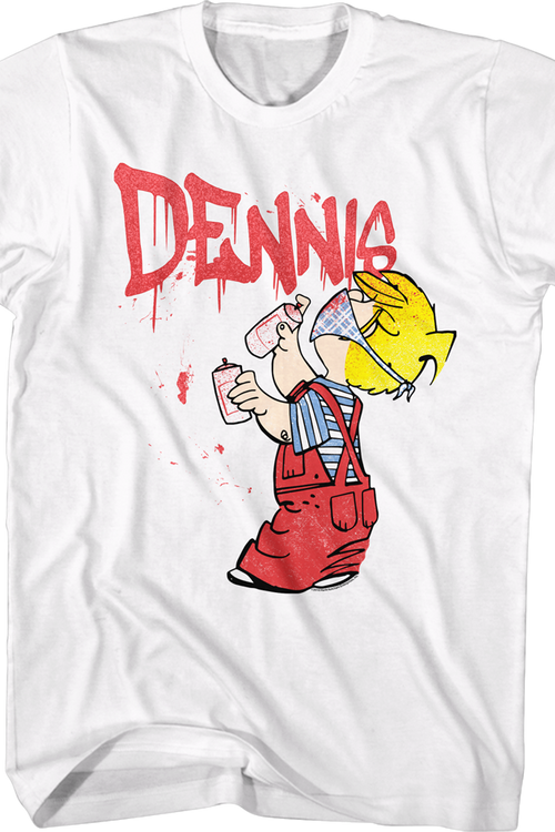 Graffiti Dennis the Menace T-Shirt