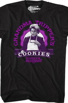 Grandma Tripper's Cookies Three's Company T-Shirt