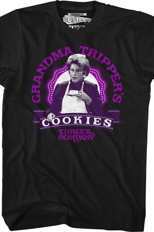 Grandma Tripper's Cookies Three's Company T-Shirt