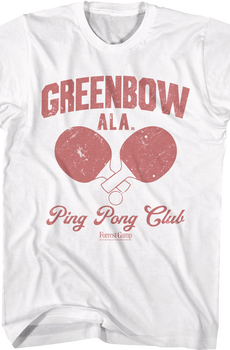 Greenbow Ping Pong Club Forrest Gump T-Shirt