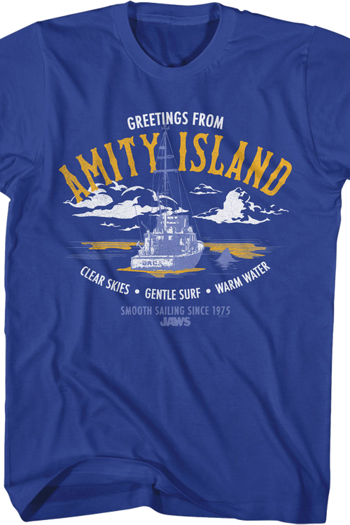 Greetings From Amity Island Jaws T-Shirt