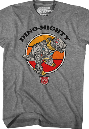Grimlock Dino-Mighty Transformers T-Shirt