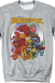 Group Hug Fraggle Rock Sweatshirt