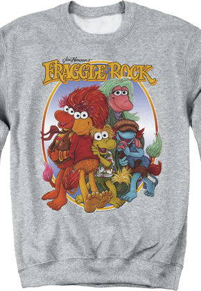 Group Hug Fraggle Rock Sweatshirt