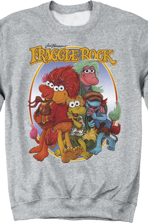 Group Hug Fraggle Rock Sweatshirt