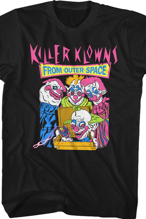 Pizza Box Killer Klowns From Outer Space T-Shirt