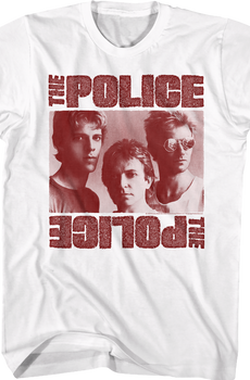 Group Photo The Police T-Shirt