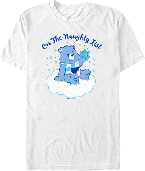 Grumpy Bear On The Naughty List Care Bears T-Shirt