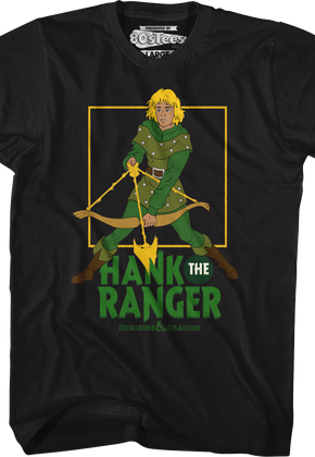 Hank The Ranger Bow & Arrow Pose Dungeons & Dragons T-Shirt