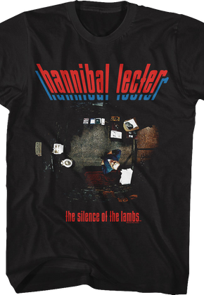 Hannibal Lecter Overhead View Silence of the Lambs T-Shirt