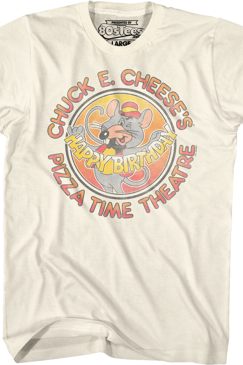 Happy Birthday Chuck E. Cheese T-Shirt