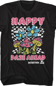 Happy Daze Ahead Woodstock T-Shirt