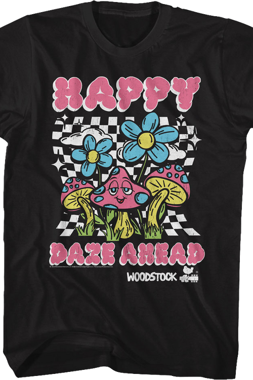 Happy Daze Ahead Woodstock T-Shirt