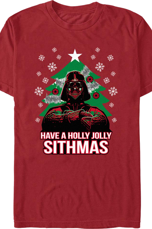 Have A Holly Jolly Sithmas Darth Vader Star Wars T-Shirt