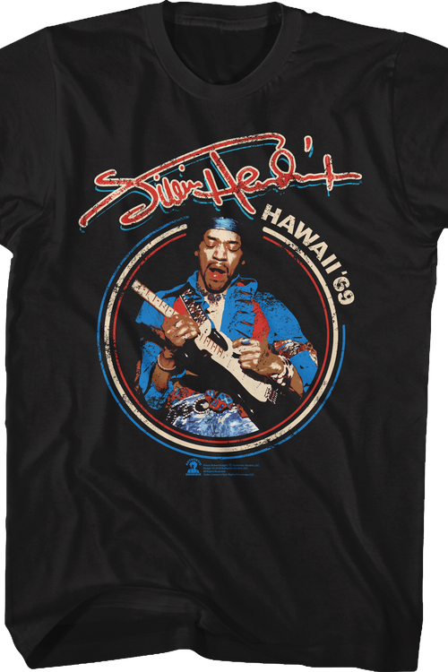 Hawaii '69 Jimi Hendrix T-Shirt