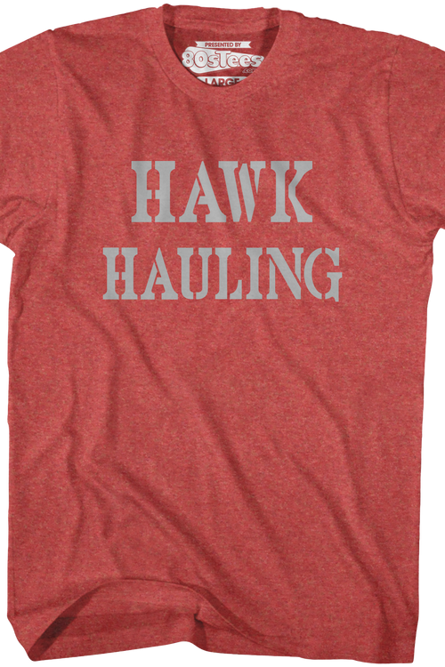 Hawk Hauling Over The Top T-Shirt