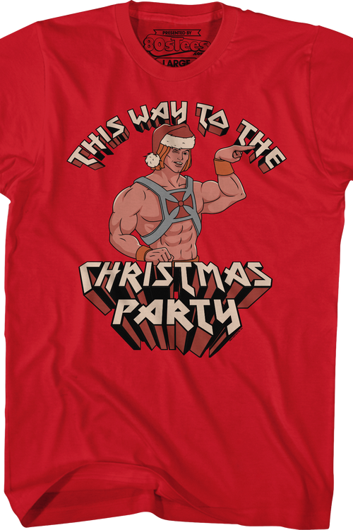 He-Man Christmas Party T-Shirt