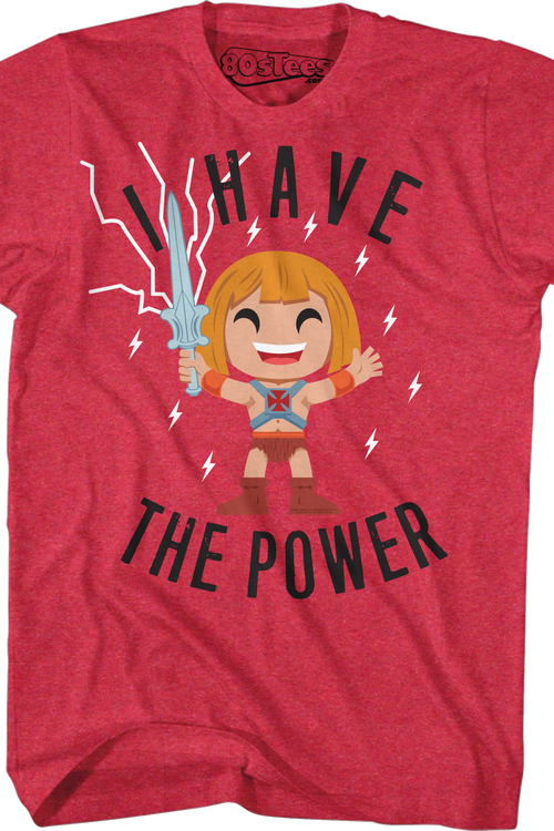 He-Man I Have The Power Masters of the Universe T-Shirt