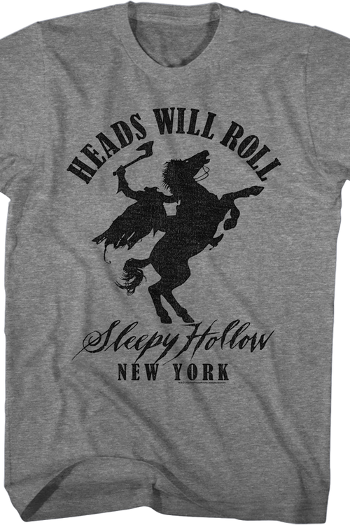 Heads Will Roll Sleepy Hollow T-Shirt