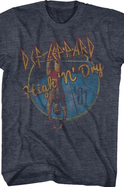 High 'n' Dry '81 Def Leppard T-Shirt