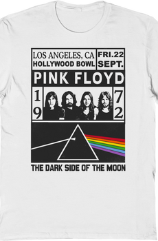 Hollywood Bowl 1972 Pink Floyd T-Shirt