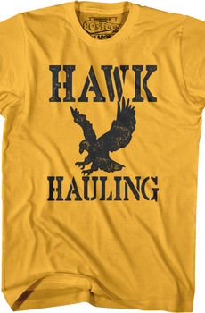 Hood Ornament Hawk Hauling Over The Top T-Shirt