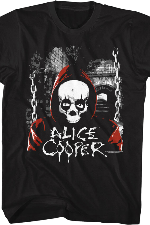 Hooded Skull Alice Cooper T-Shirt