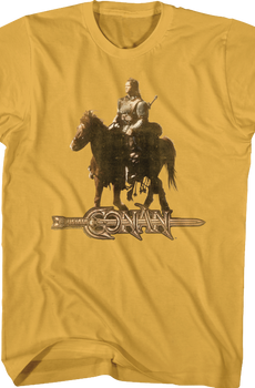 Horseback Conan The Barbarian T-Shirt