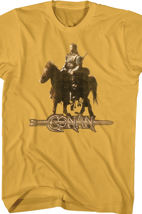 Horseback Conan The Barbarian T-Shirt