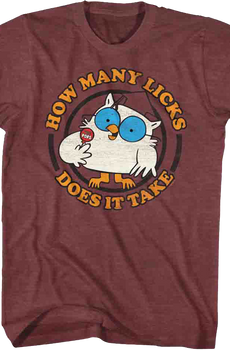 How Many Licks Tootsie Pop T-Shirt