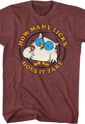 How Many Licks Tootsie Pop T-Shirt