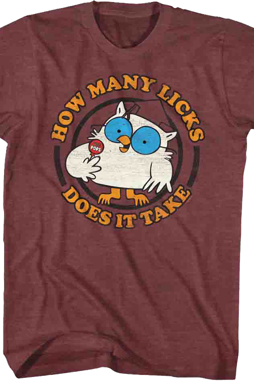 How Many Licks Tootsie Pop T-Shirt