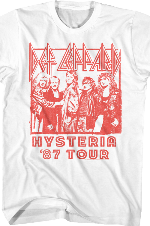 Hysteria '87 Tour Def Leppard T-Shirt