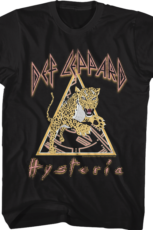 Hysteria Triangle Def Leppard T-Shirt