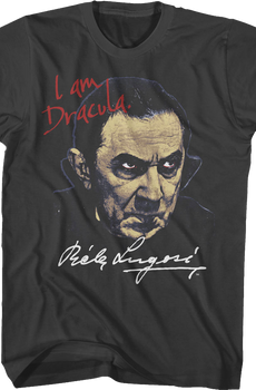 I Am Dracula Bela Lugosi T-Shirt