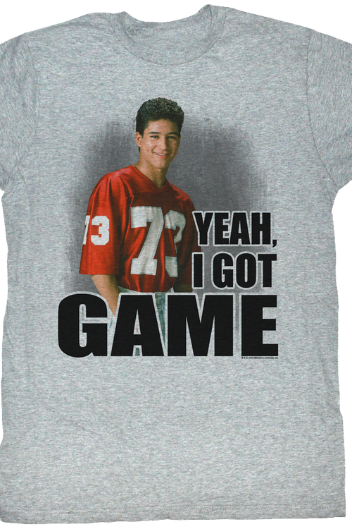I Got Game Saved By The Bell T-Shirt