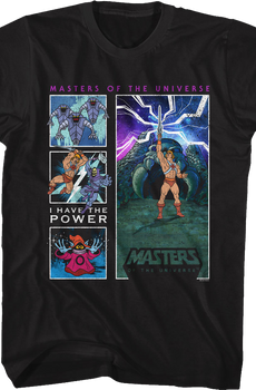 I Have the Power Collage Masters of the Universe T-Shirt
