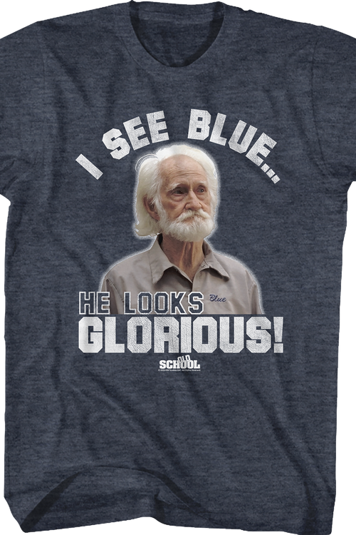 I See Blue He Looks Glorious Old School T-Shirt