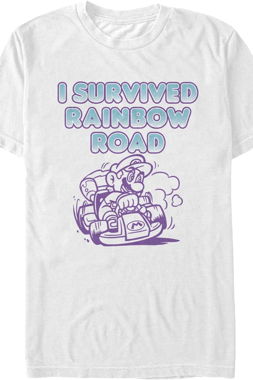 I Survived Rainbow Road Mario Kart T-Shirt