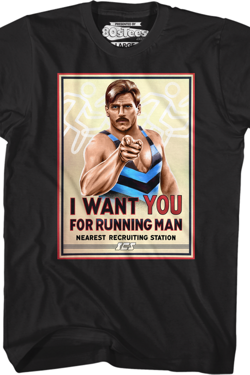 I Want You Running Man T-Shirt