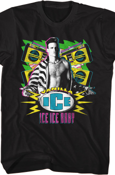 Ice Ice Baby Stereos Vanilla Ice T-Shirt