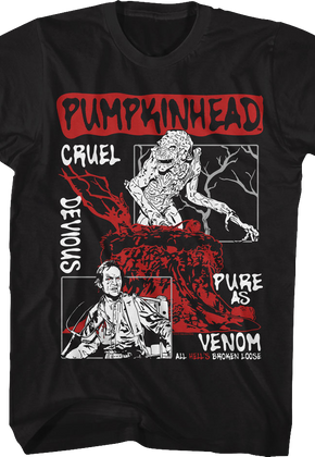 Illustrated Panels Pumpkinhead T-Shirt