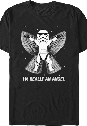 I'm Really An Angel Star Wars T-Shirt