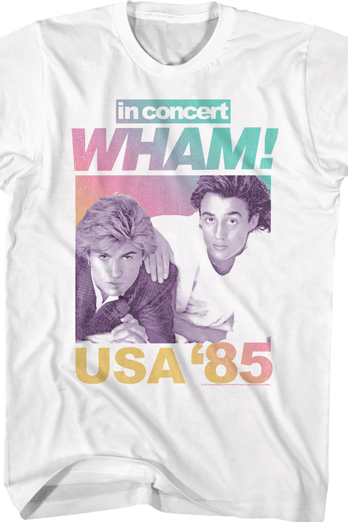 In Concert USA '85 Wham T-Shirt